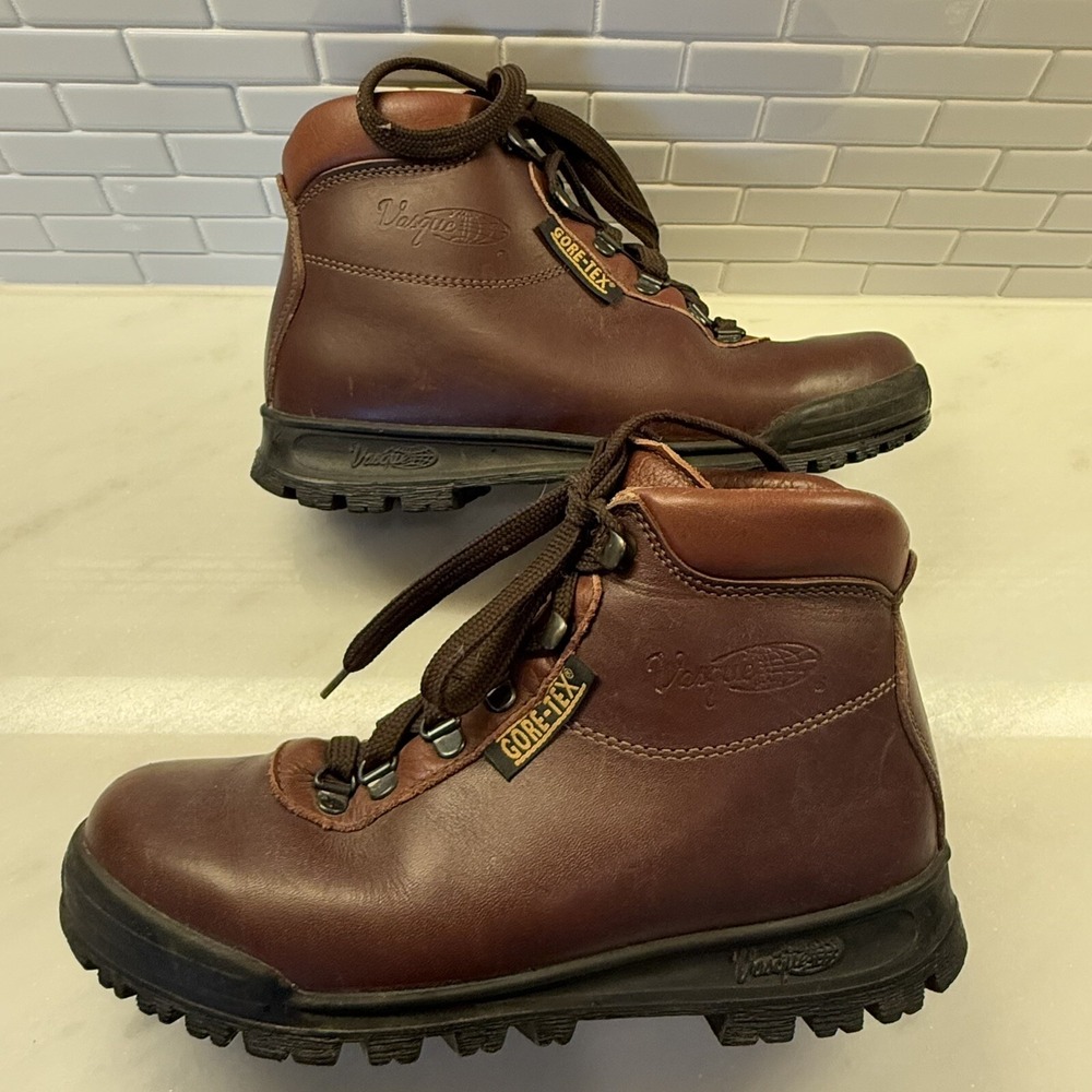 Vasque Sundowner Skywalk Hiking Boots M Size 67935 Gore-Tex Burgundy CLEAN